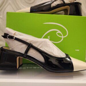 Sam Edelman Tarra Pumps. Black/Cream. NIB. Size 10